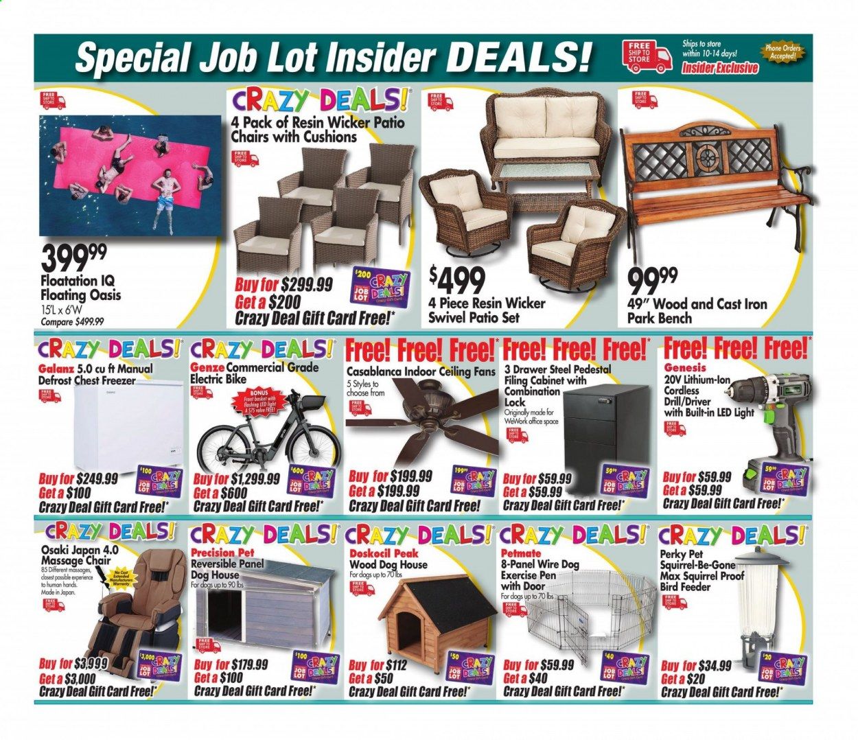 Ocean State Job Lot (CT, MA, ME, NH, NJ, NY, RI) Weekly Ad Flyer June 10 to June 16