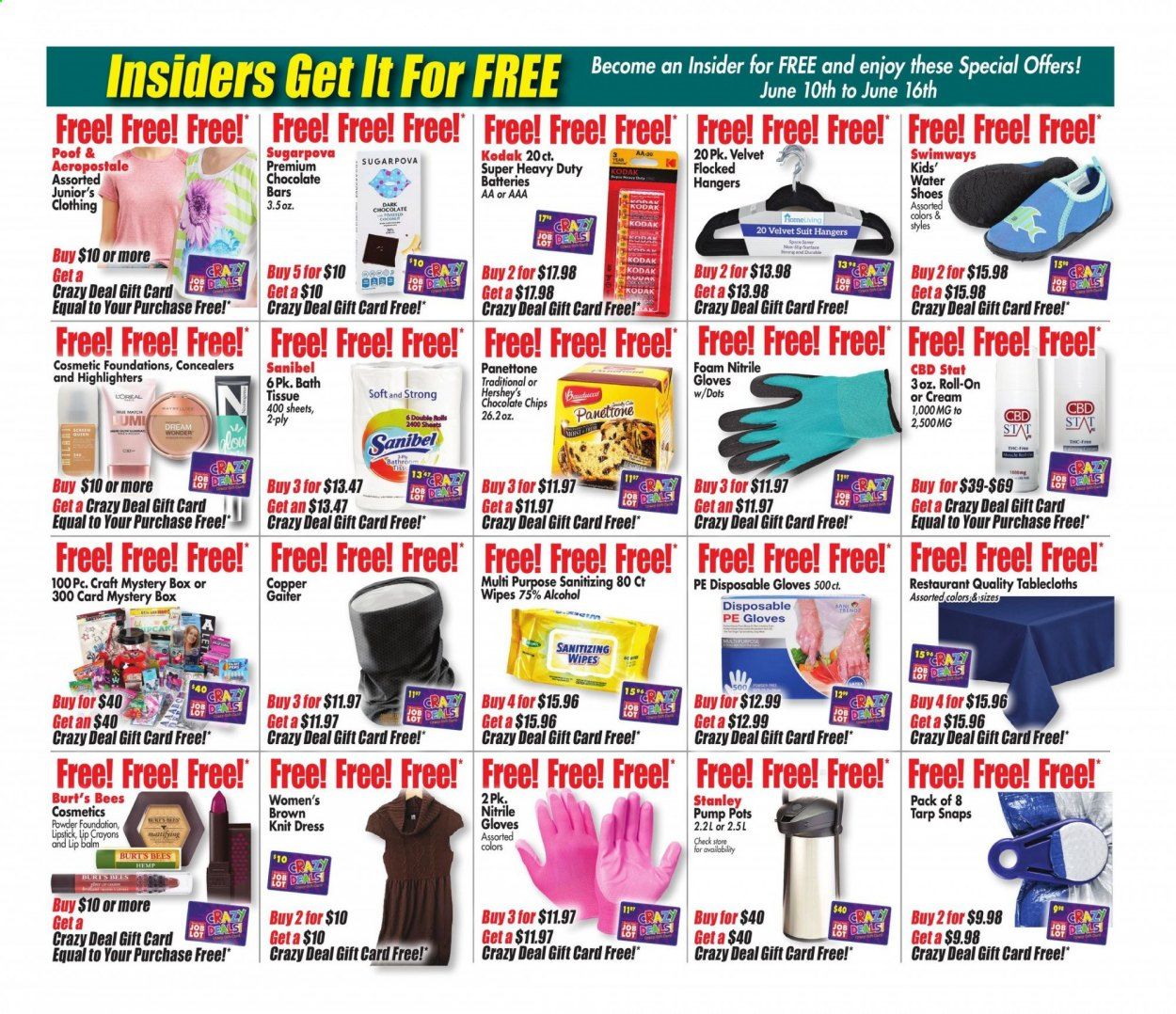 Ocean State Job Lot (CT, MA, ME, NH, NJ, NY, RI) Weekly Ad Flyer June 10 to June 16