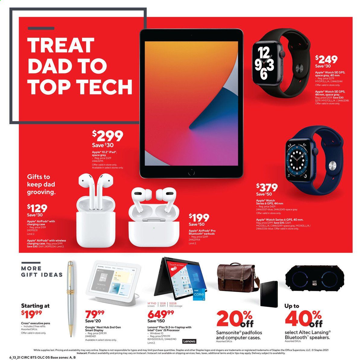 Staples Weekly Ad Flyer June 13 to June 19
