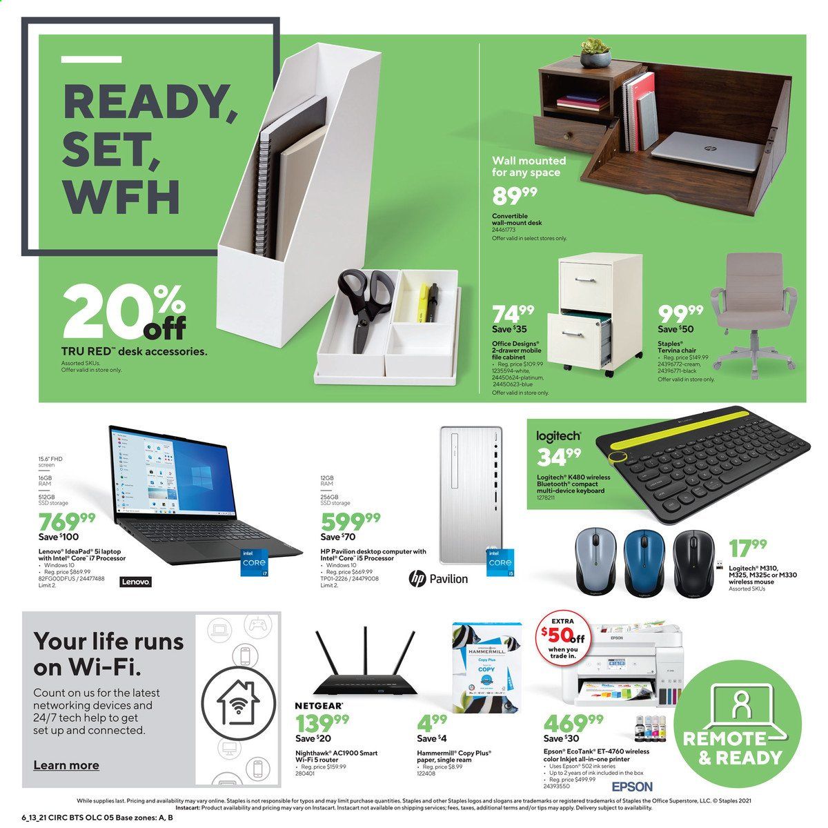 Staples Weekly Ad Flyer June 13 to June 19