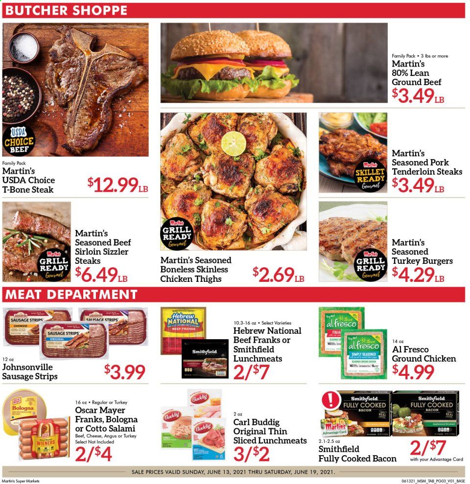 Martin’s (IN, MI) Weekly Ad Flyer June 13 to June 19