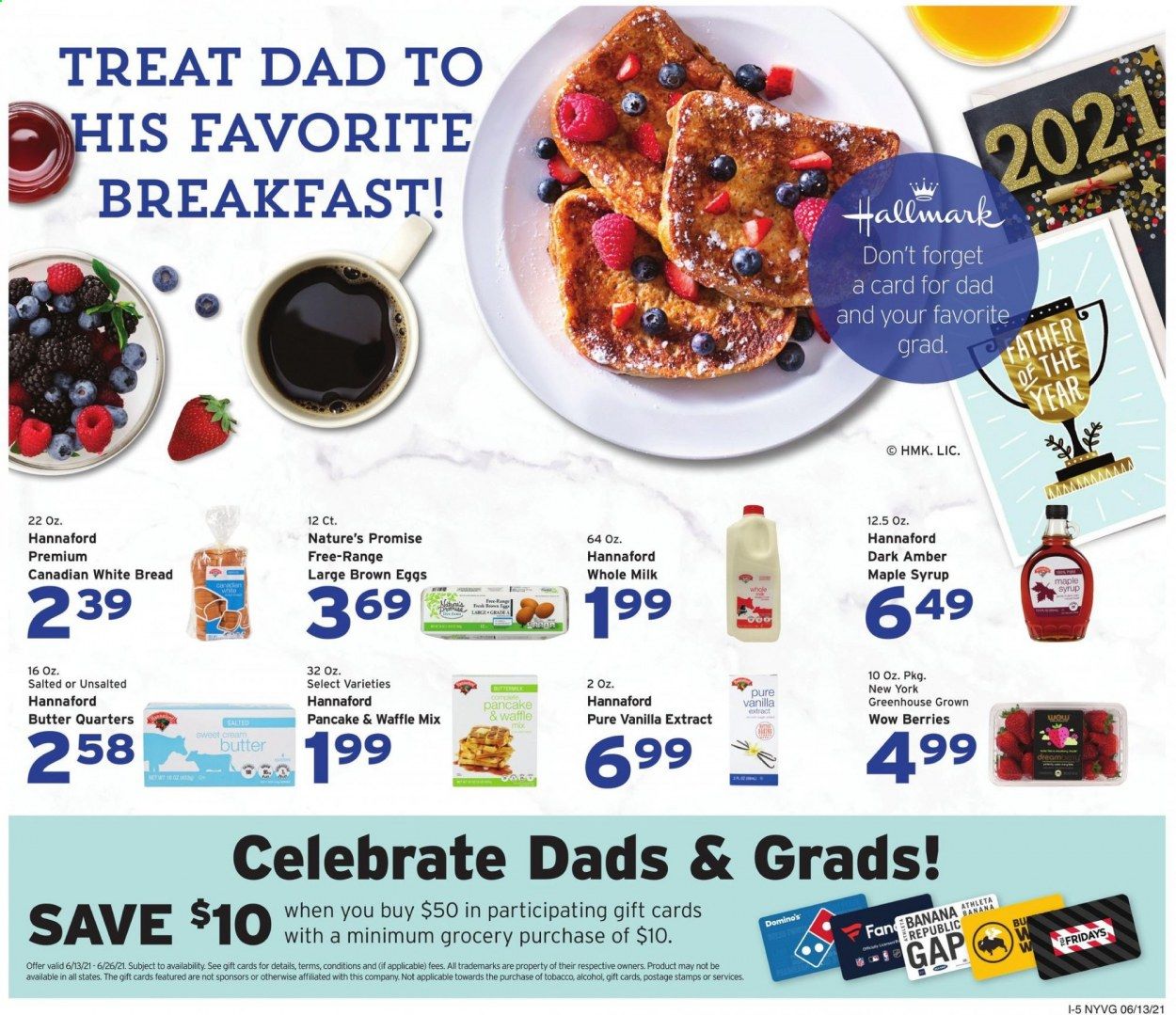 Hannaford (NY) Weekly Ad Flyer June 13 to June 19