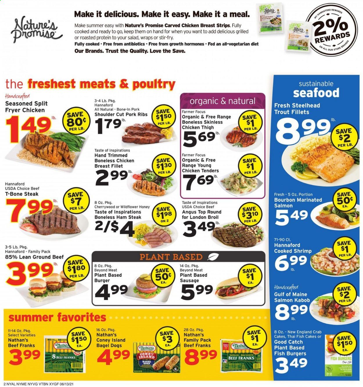 Hannaford (NY) Weekly Ad Flyer June 13 to June 19