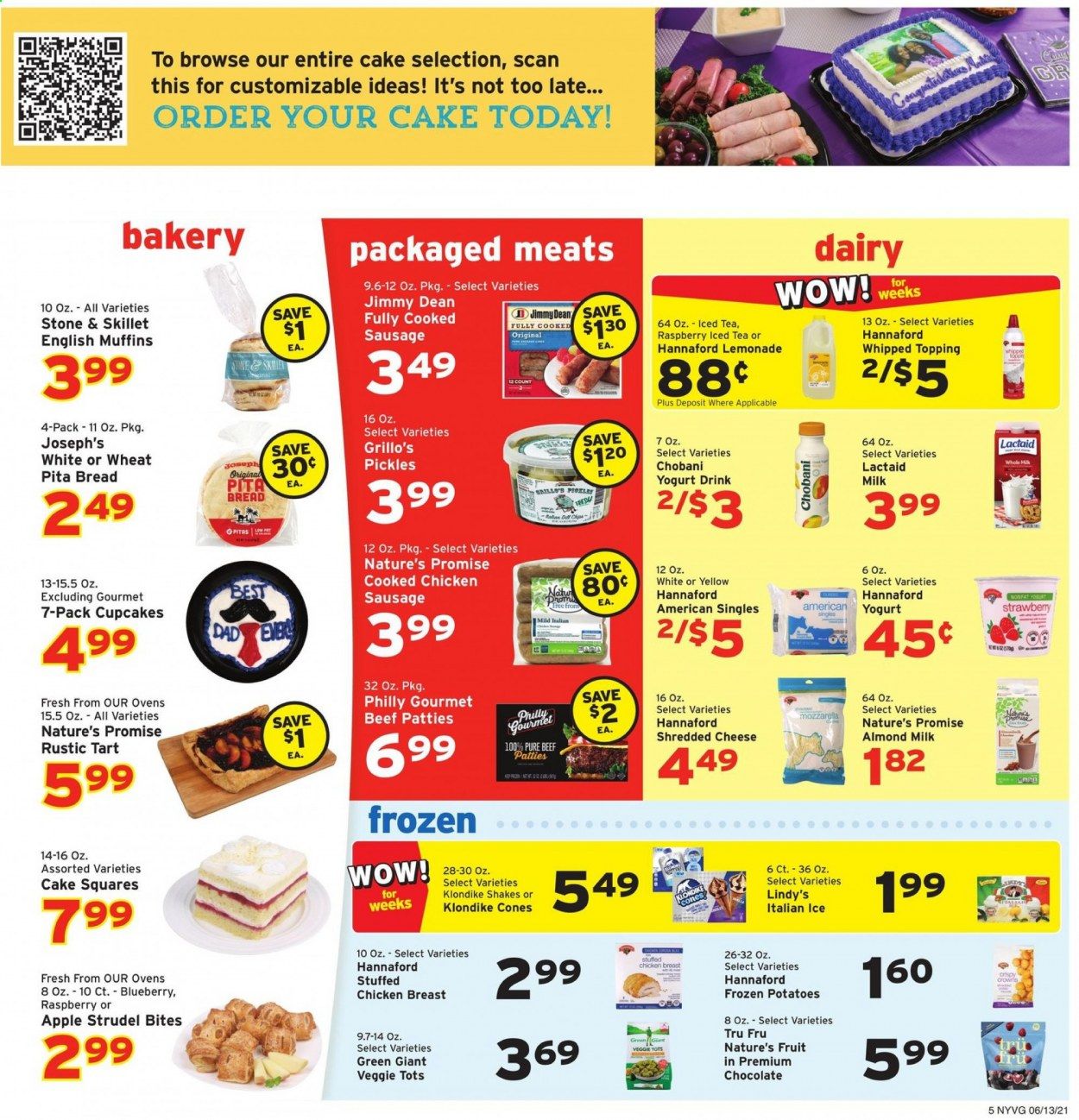 Hannaford (NY) Weekly Ad Flyer June 13 to June 19
