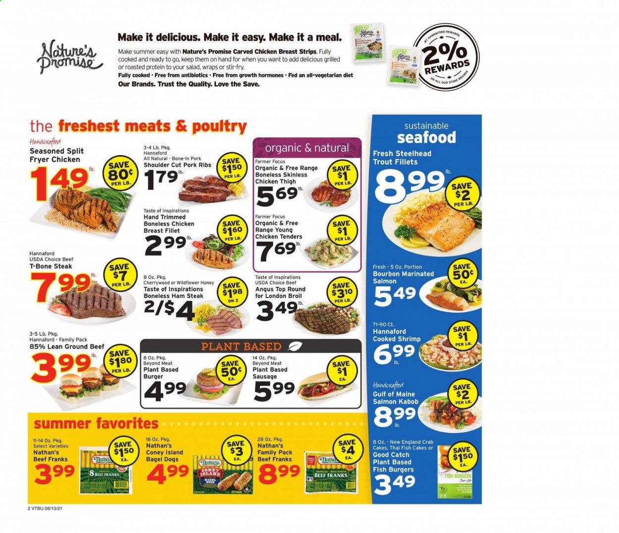 Hannaford (VT) Weekly Ad Flyer June 13 to June 19
