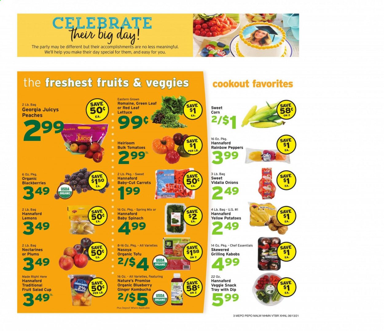 Hannaford (ME) Weekly Ad Flyer June 13 to June 19