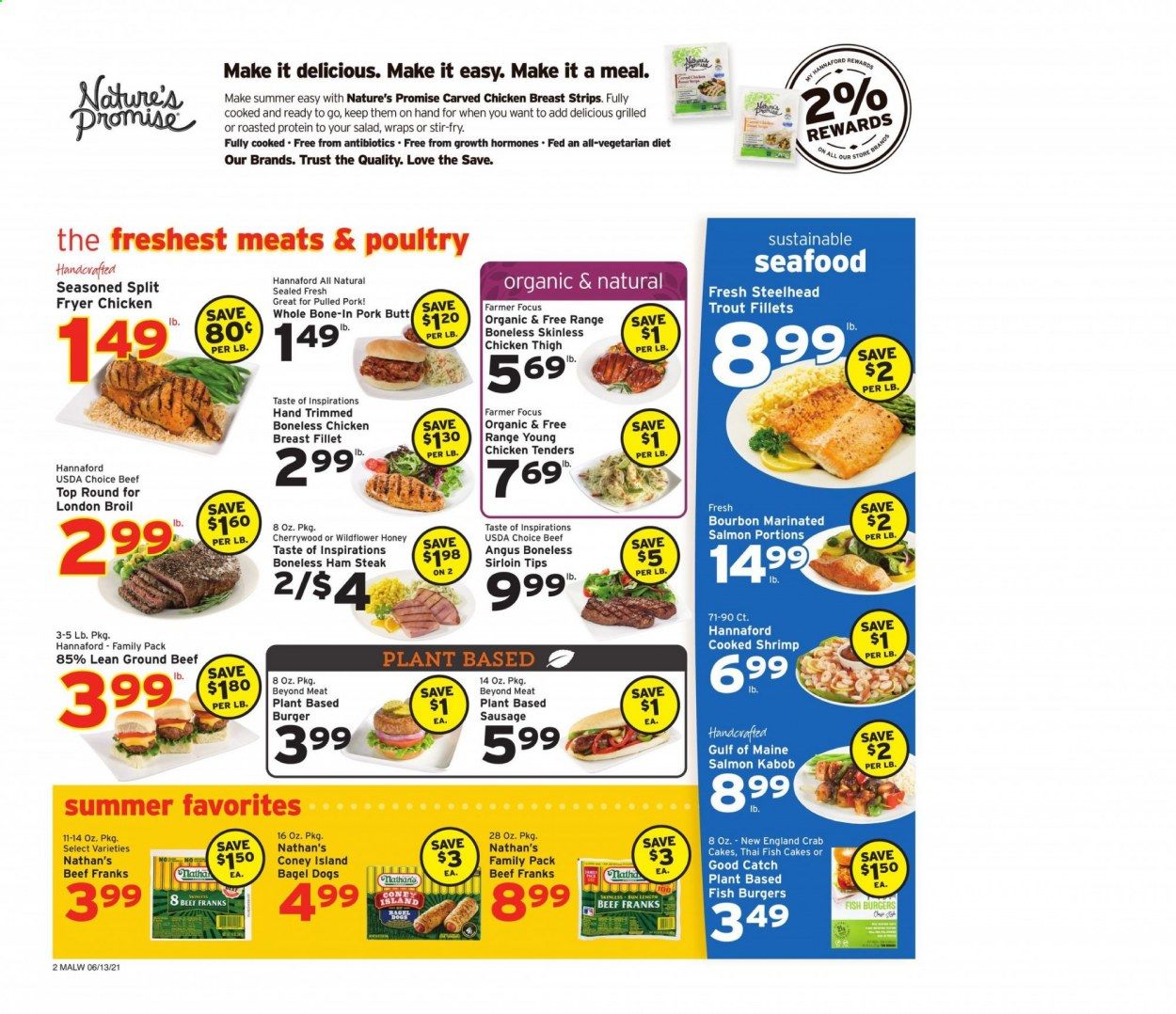Hannaford (MA) Weekly Ad Flyer June 13 to June 19