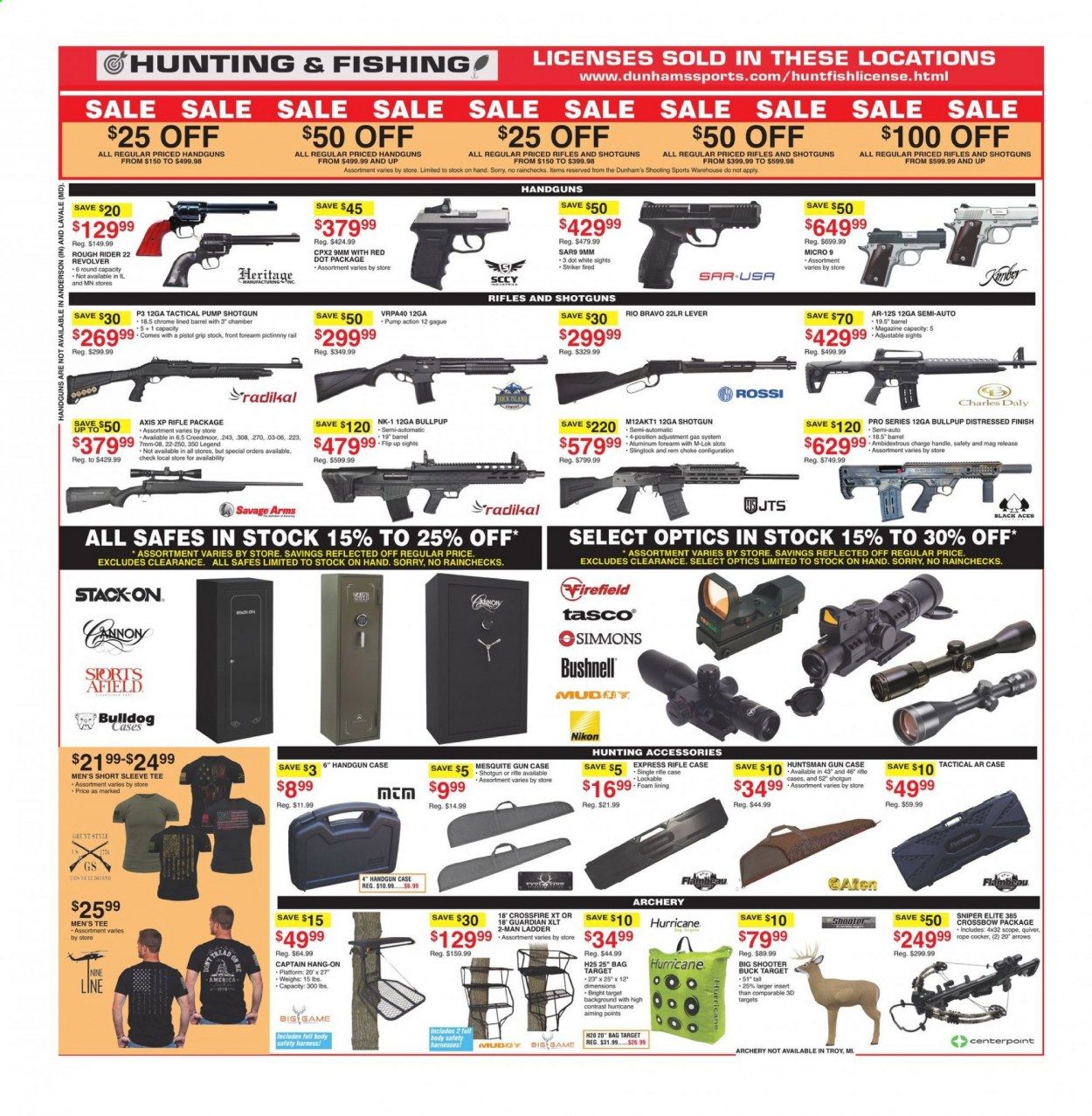 Dunham's Sports (MI, PA, WI) Weekly Ad Flyer June 12 to June 17