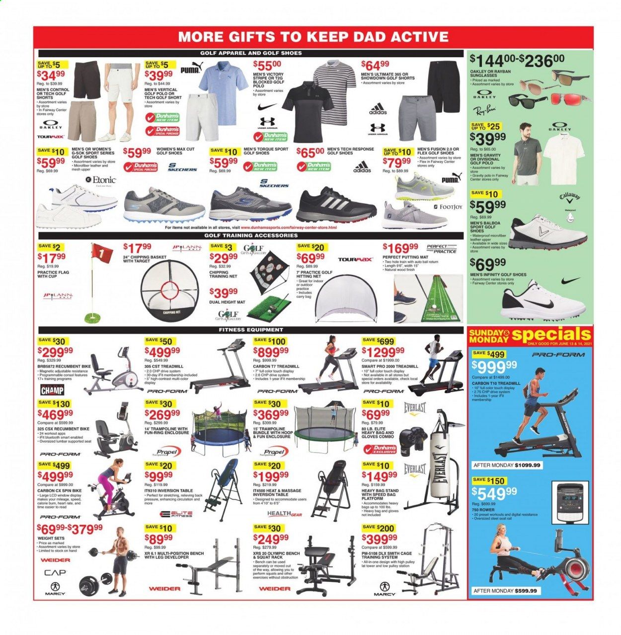 Dunham's Sports (MI, PA, WI) Weekly Ad Flyer June 12 to June 17