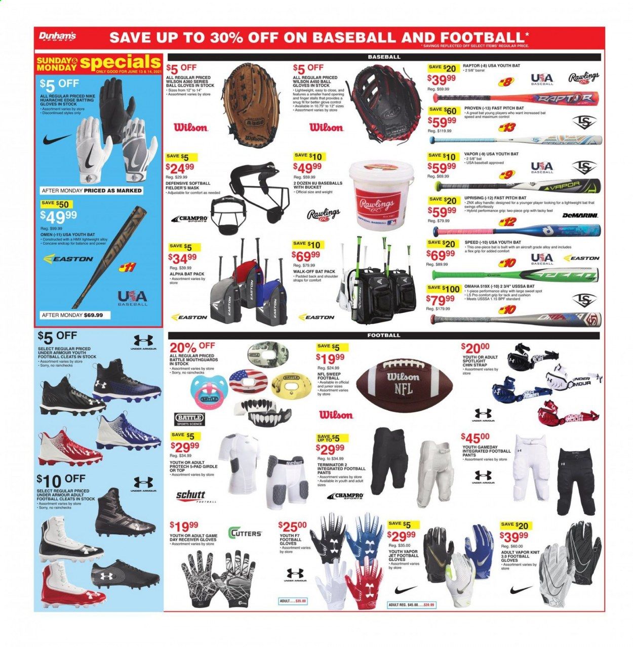 Dunham's Sports Weekly Ad Flyer June 12 to June 17