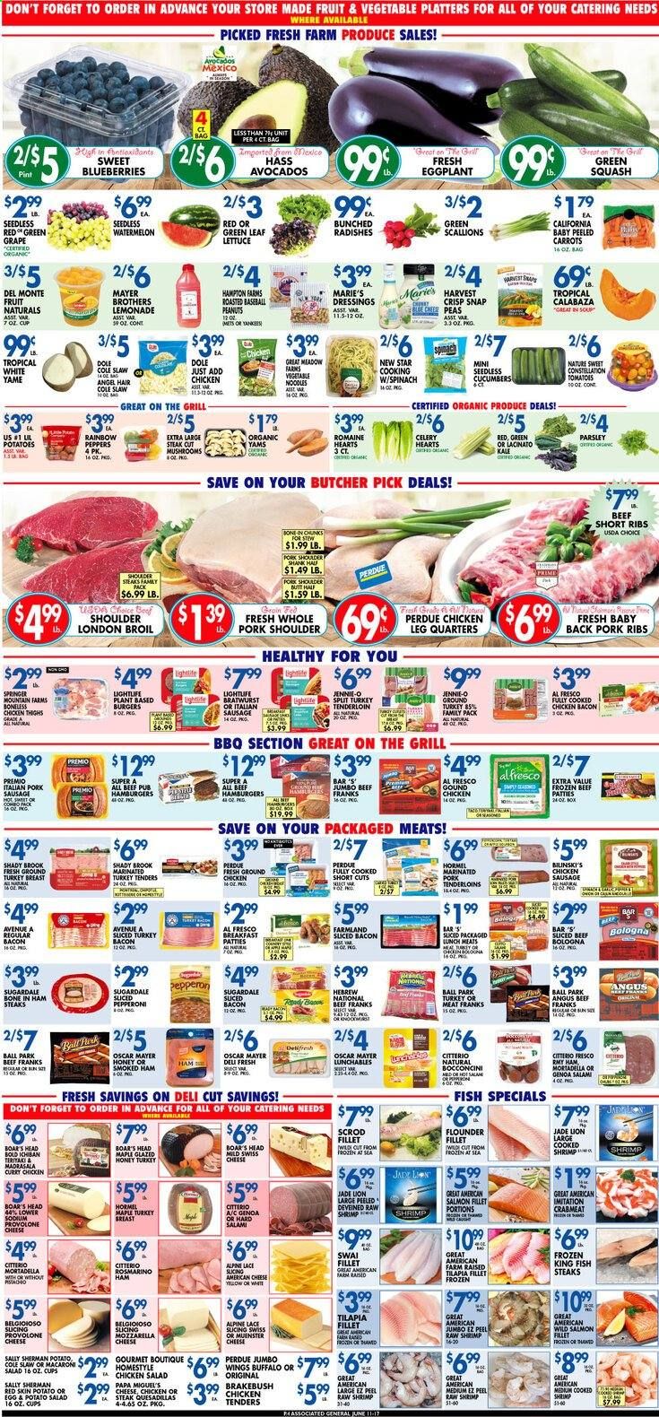 Associated Supermarkets (NY) Weekly Ad Flyer June 11 to June 17