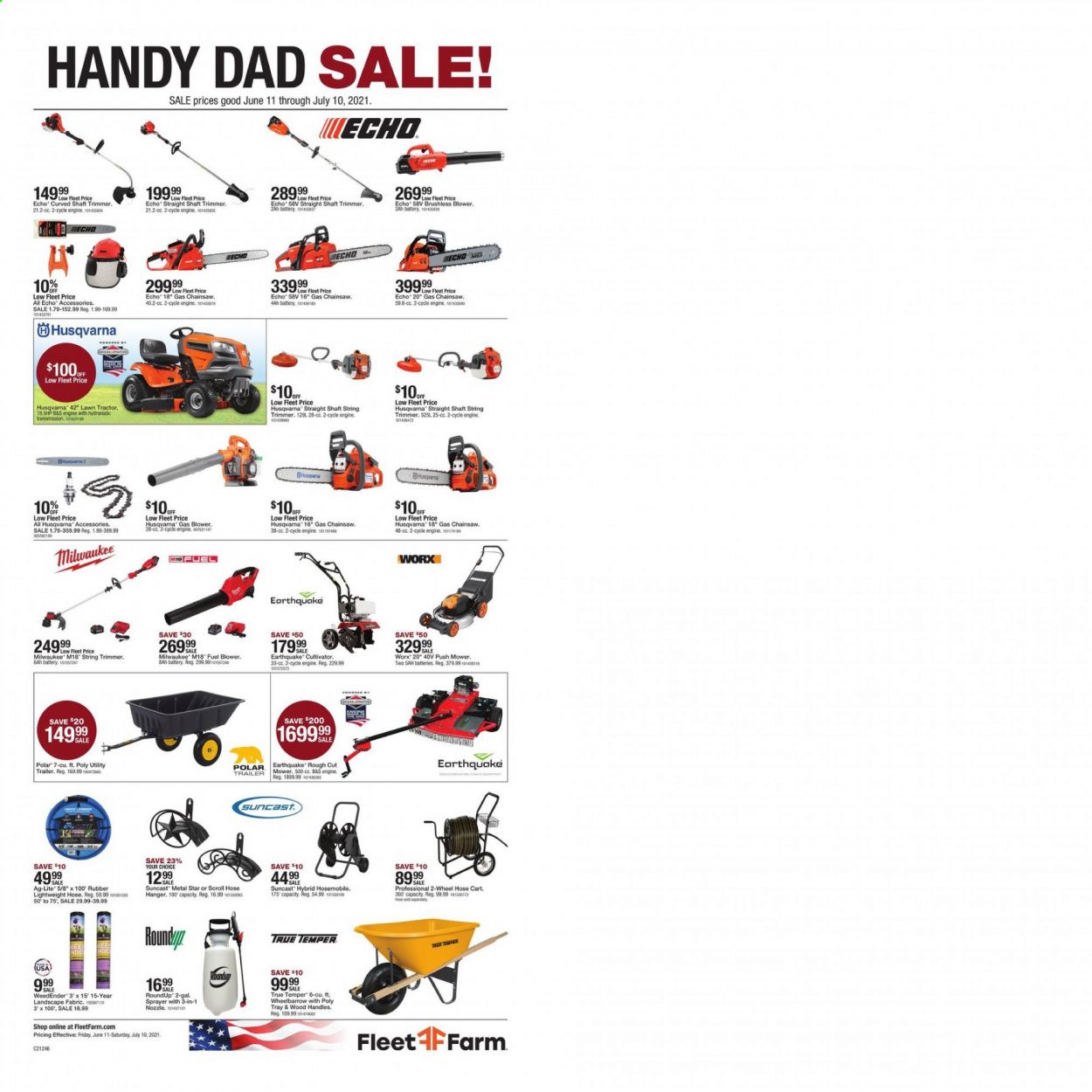 Fleet Farm (IA, MN, ND, WI) Weekly Ad Flyer June 11 to July 10