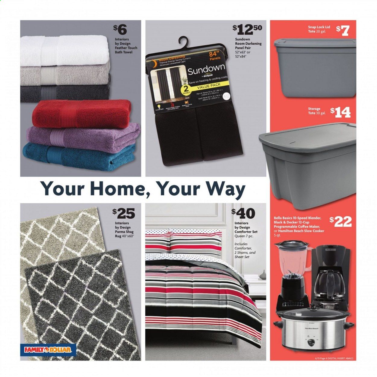 Family Dollar Weekly Ad Flyer June 13 to June 20