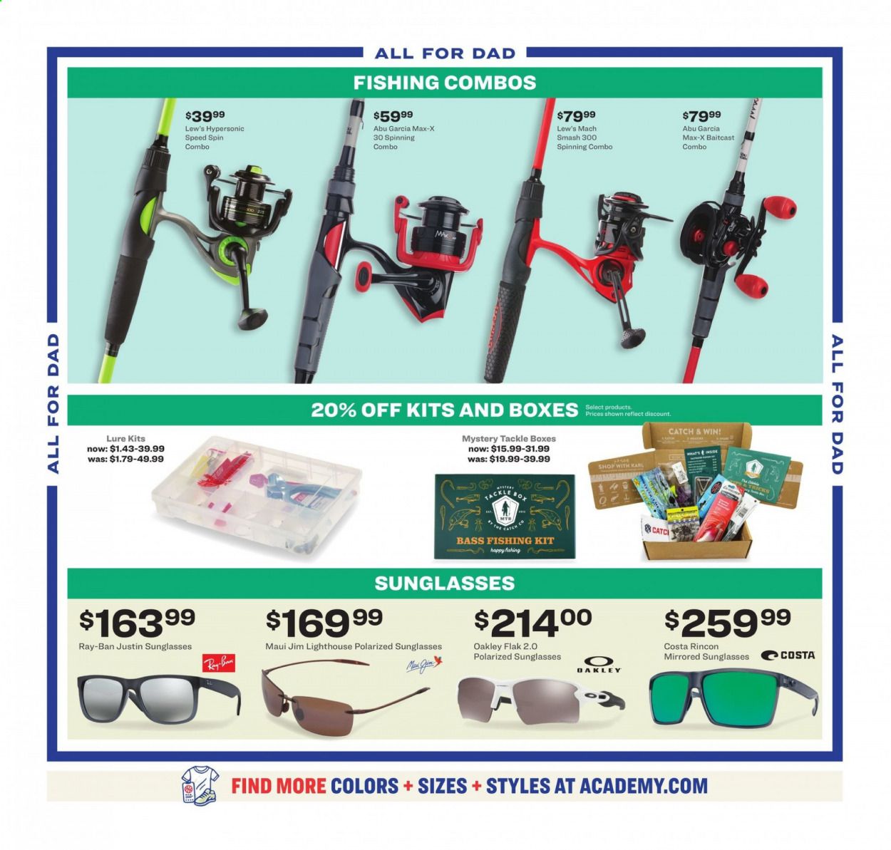 Academy Sports (AL, AR, GA, LA, MO, NC, SC, TN, TX) Weekly Ad Flyer June 14 to June 20
