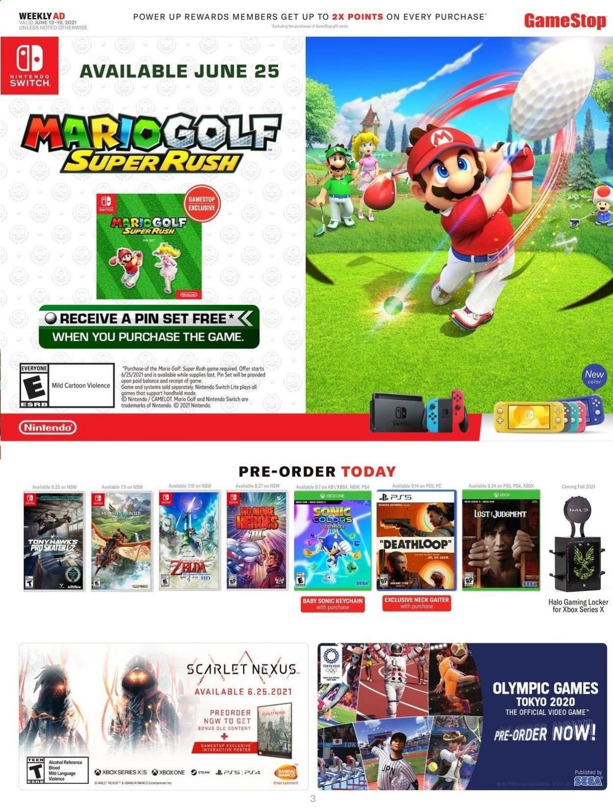 GameStop Weekly Ad Flyer June 13 to June 19