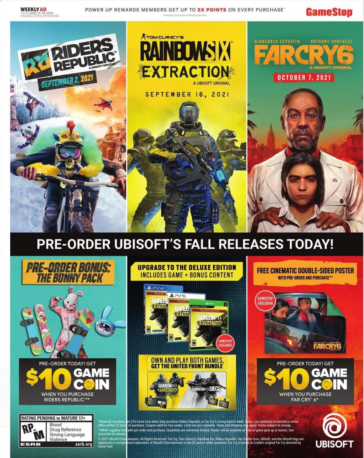 GameStop Weekly Ad Flyer June 13 to June 19