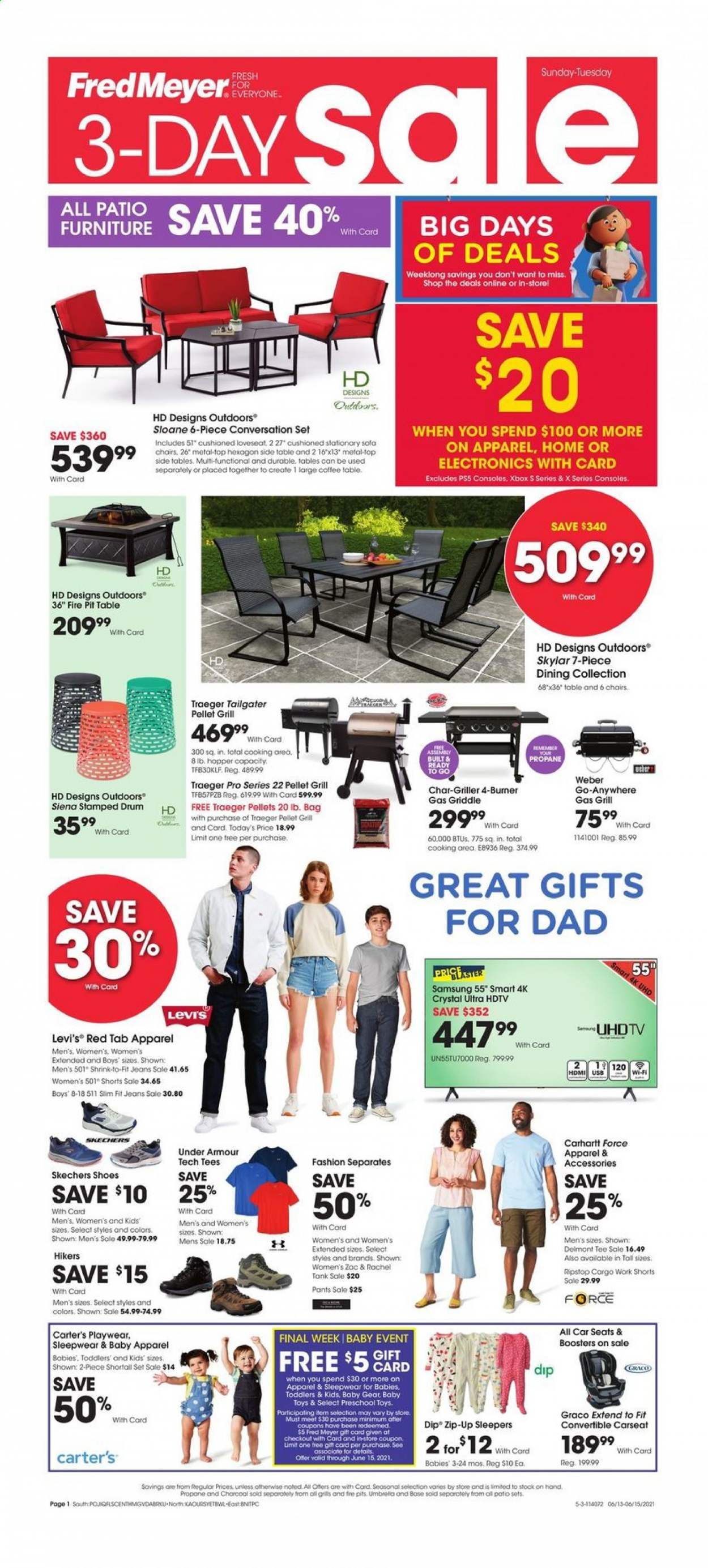 Fred Meyer (DC, DE, NJ, NY, PA, VA) Weekly Ad Flyer June 13 to June 15