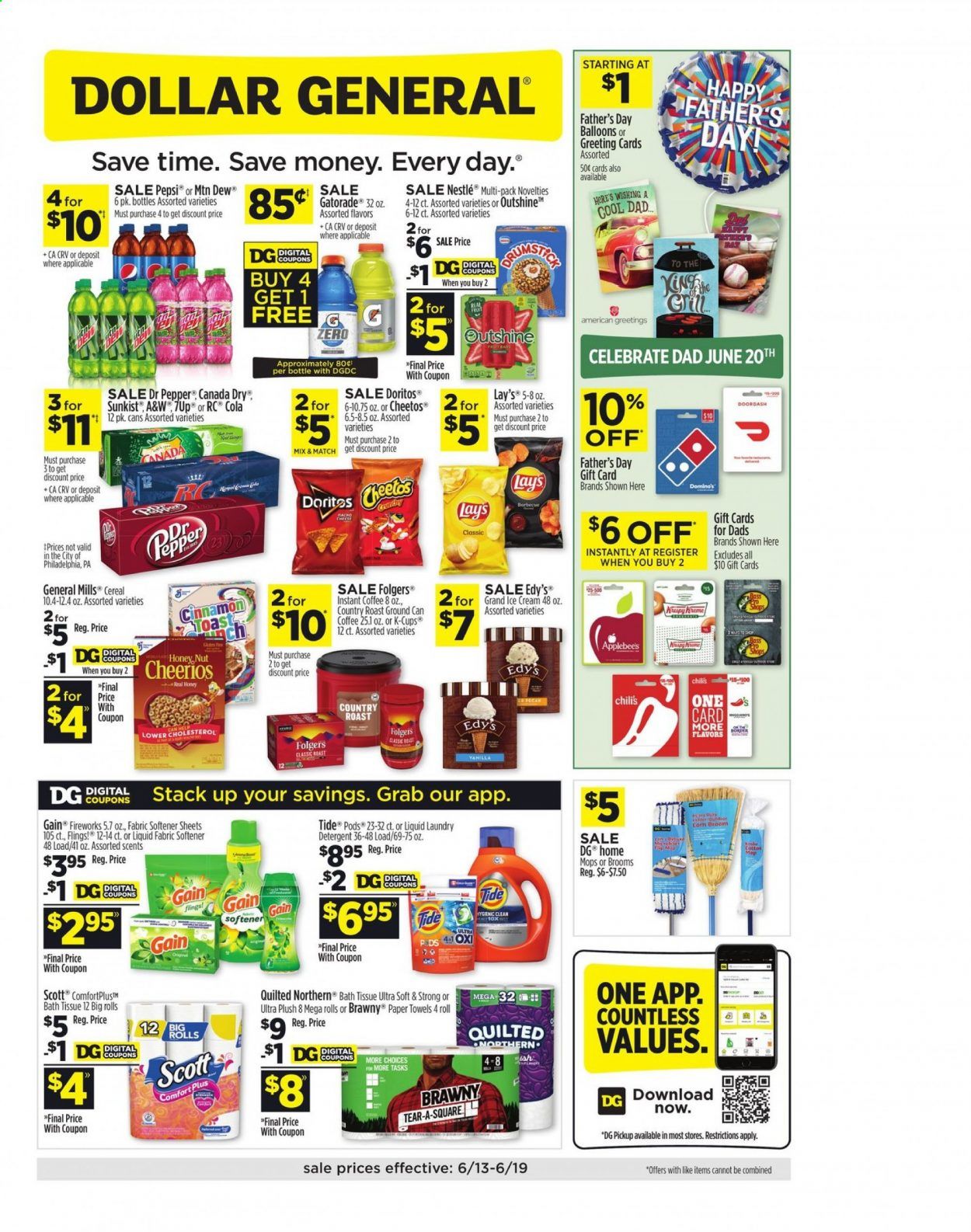 Dollar General (IL, KY, MO, OH) Weekly Ad Flyer June 13 to June 19