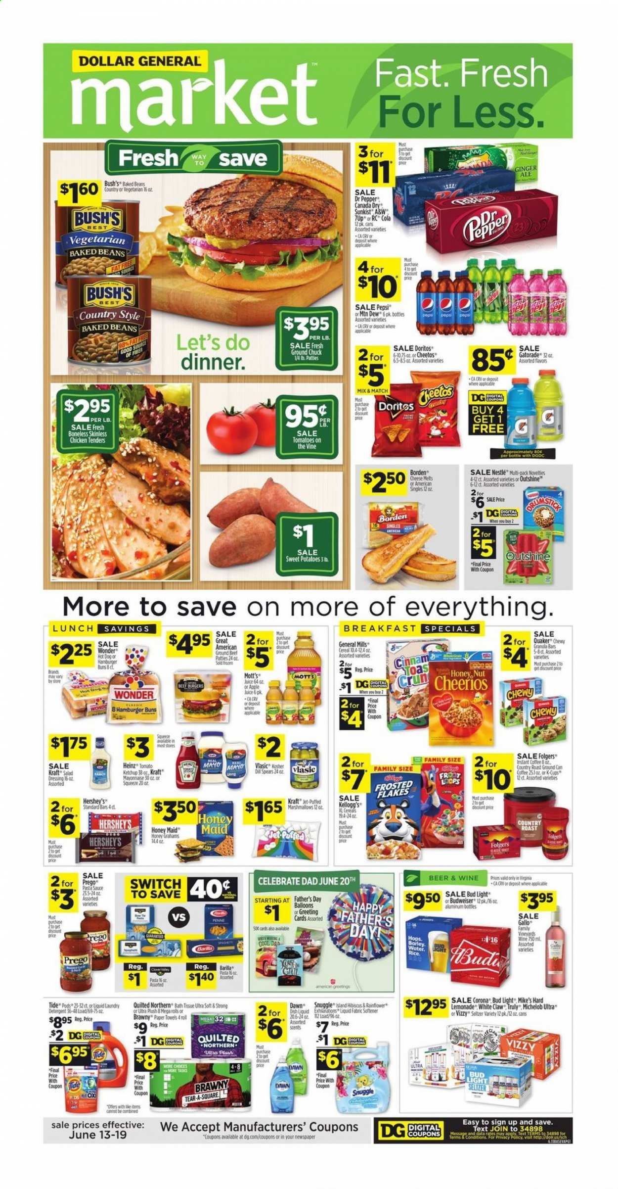 Dollar General (VA) Weekly Ad Flyer June 13 to June 19