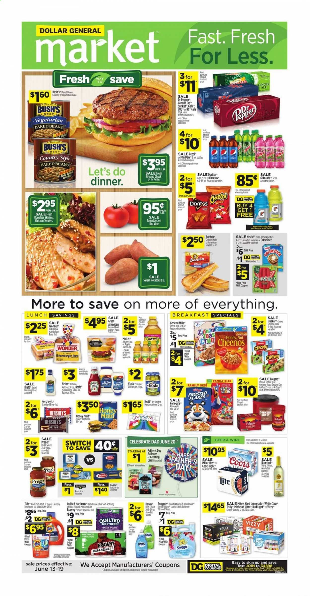 Dollar General (GA) Weekly Ad Flyer June 13 to June 19