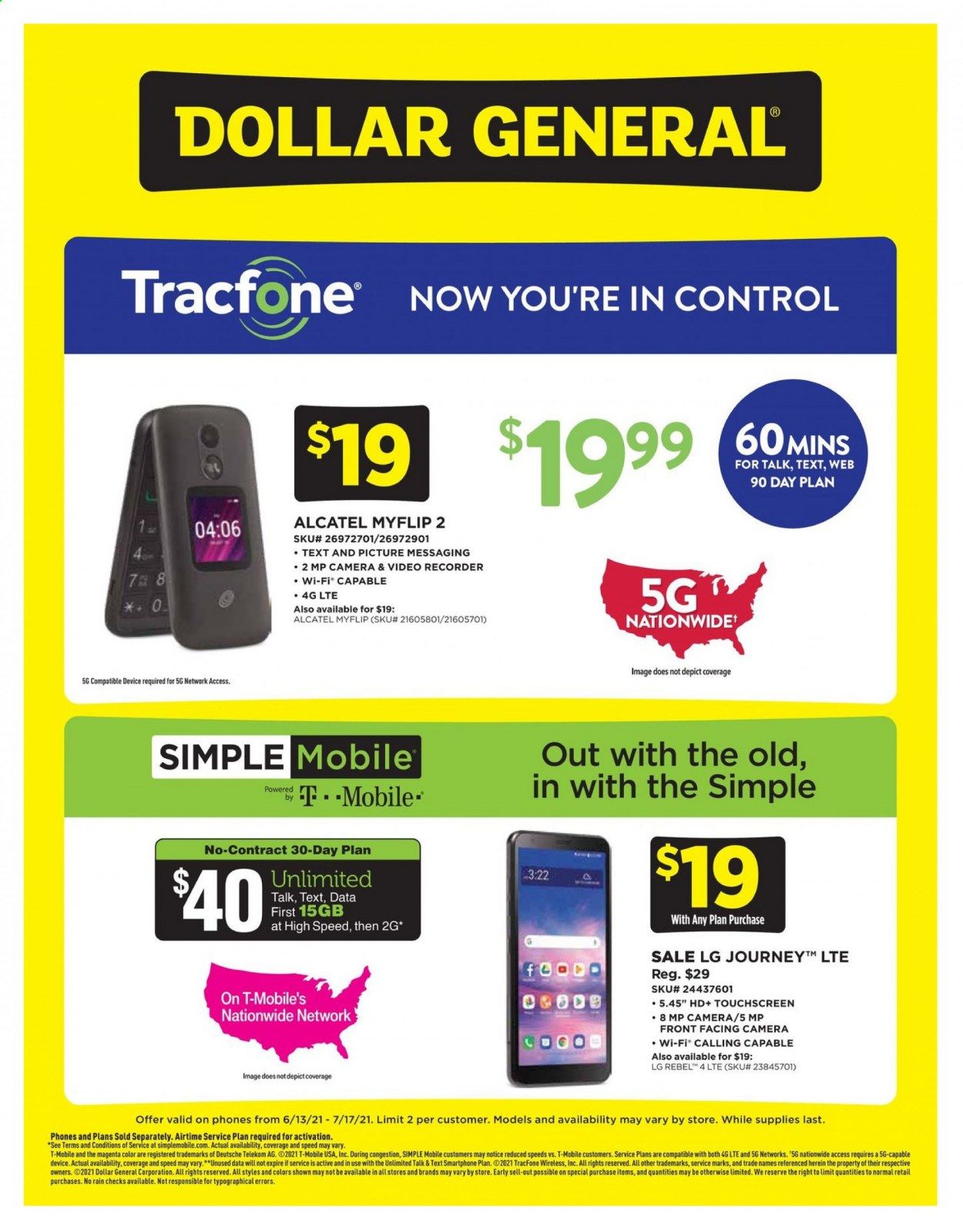 Dollar General Weekly Ad Flyer June 13 to July 17