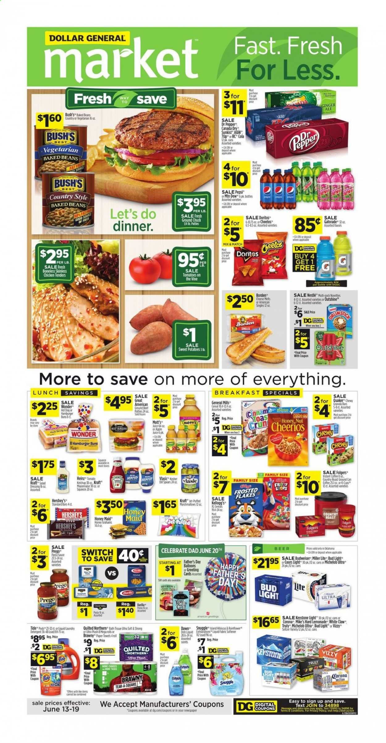 Dollar General (OK) Weekly Ad Flyer June 13 to June 19