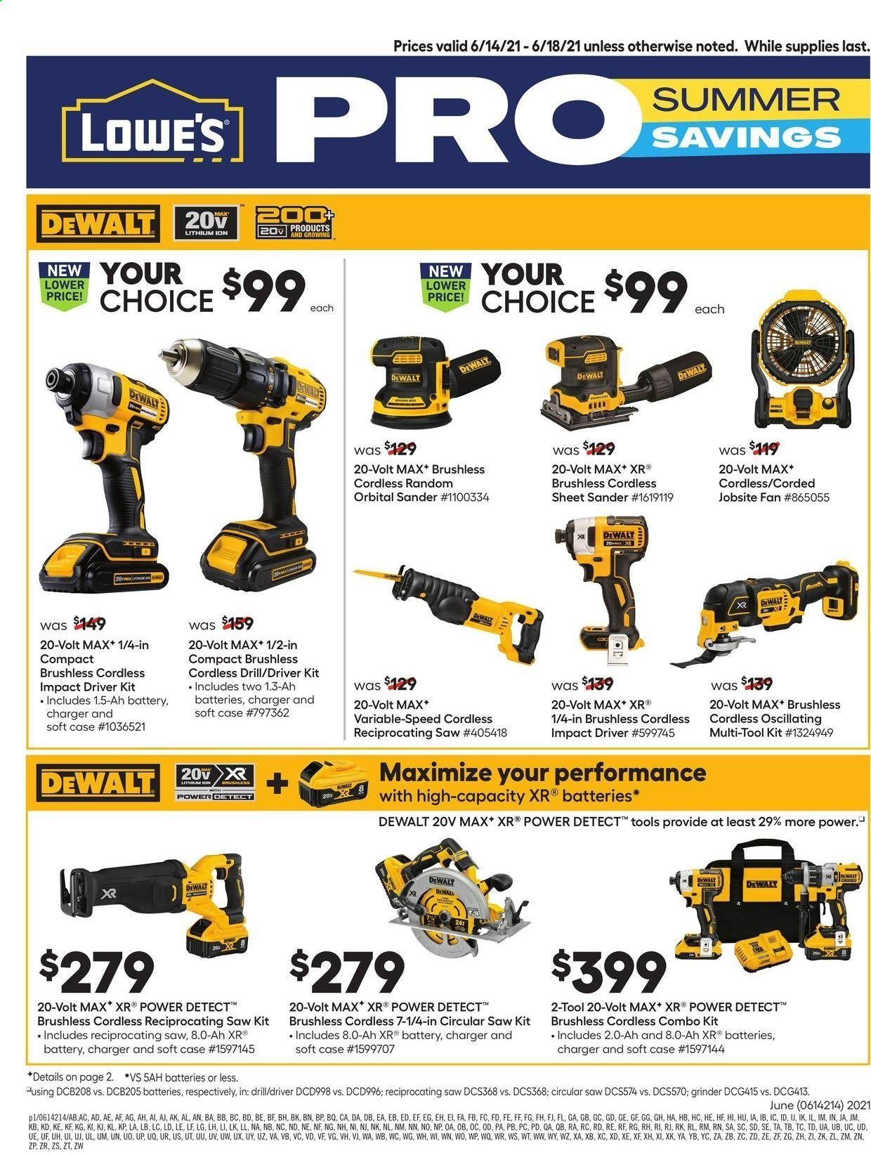 Lowe's Weekly Ad Flyer June 14 to June 18