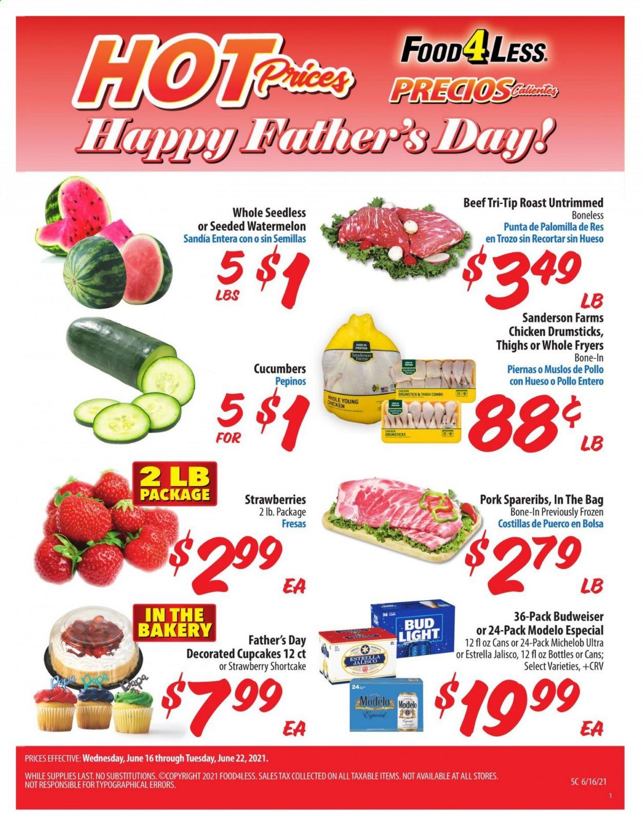 Food 4 Less (CA) Weekly Ad Flyer June 16 to June 22