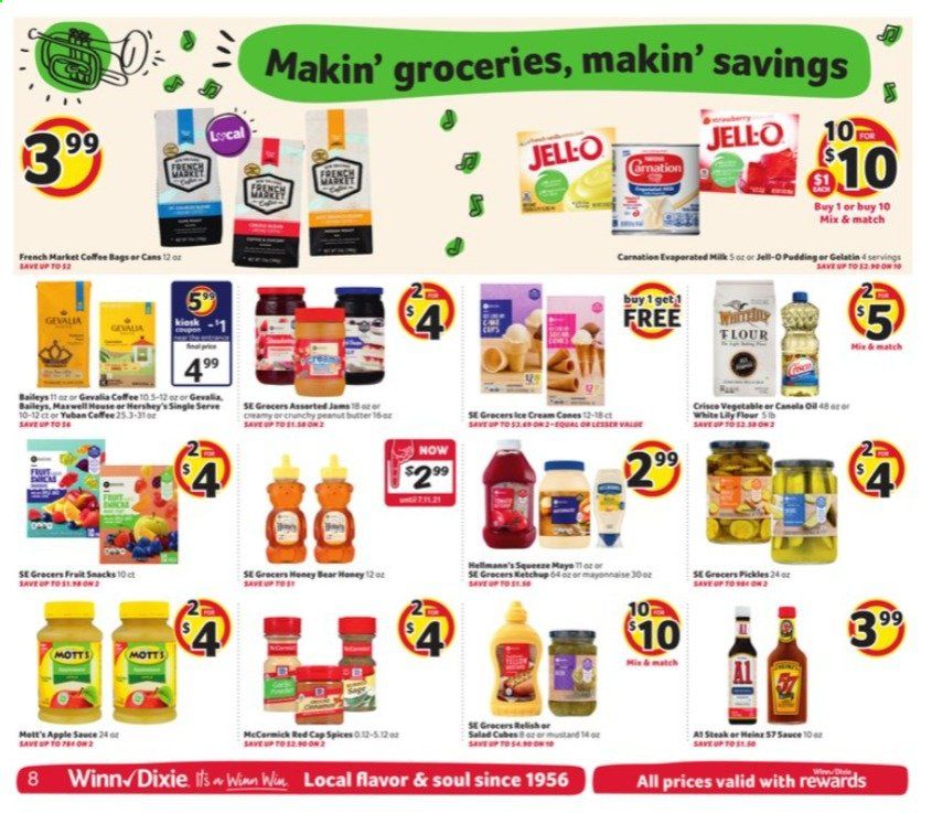 Winn Dixie (AL, FL, GA, LA) Weekly Ad Flyer June 16 to June 22
