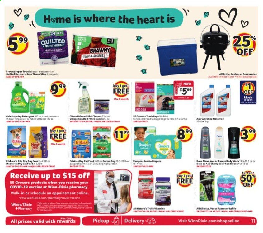 Winn Dixie (AL, FL, GA, LA) Weekly Ad Flyer June 16 to June 22