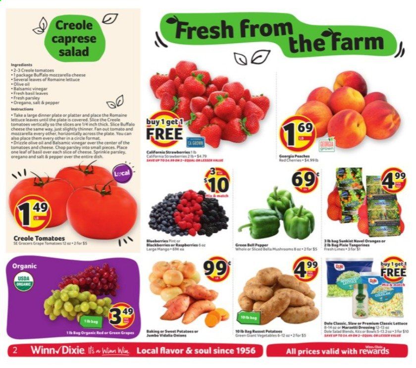 Winn Dixie (AL, FL, GA, LA) Weekly Ad Flyer June 16 to June 22