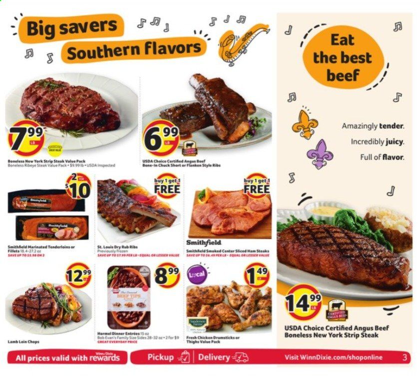 Winn Dixie (AL, FL, GA, LA) Weekly Ad Flyer June 16 to June 22