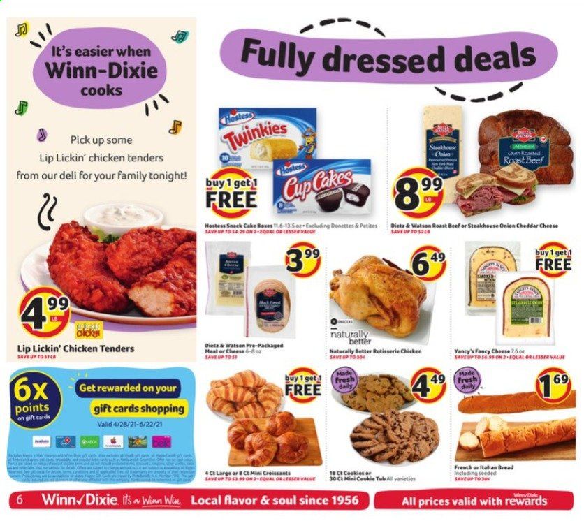 Winn Dixie (AL, FL, GA, LA) Weekly Ad Flyer June 16 to June 22