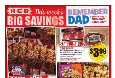H-E-B (TX) Weekly Ad Flyer June 16 to June 22