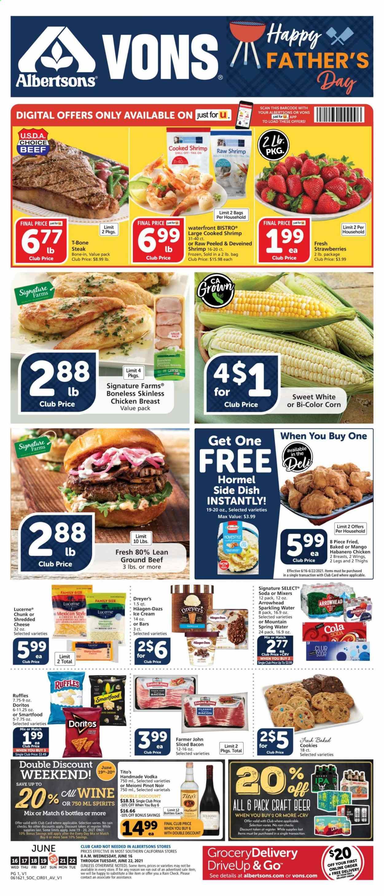 Albertsons (CA, ID, LA, MT, OR, TX, WA) Weekly Ad Flyer June 16 to June 22