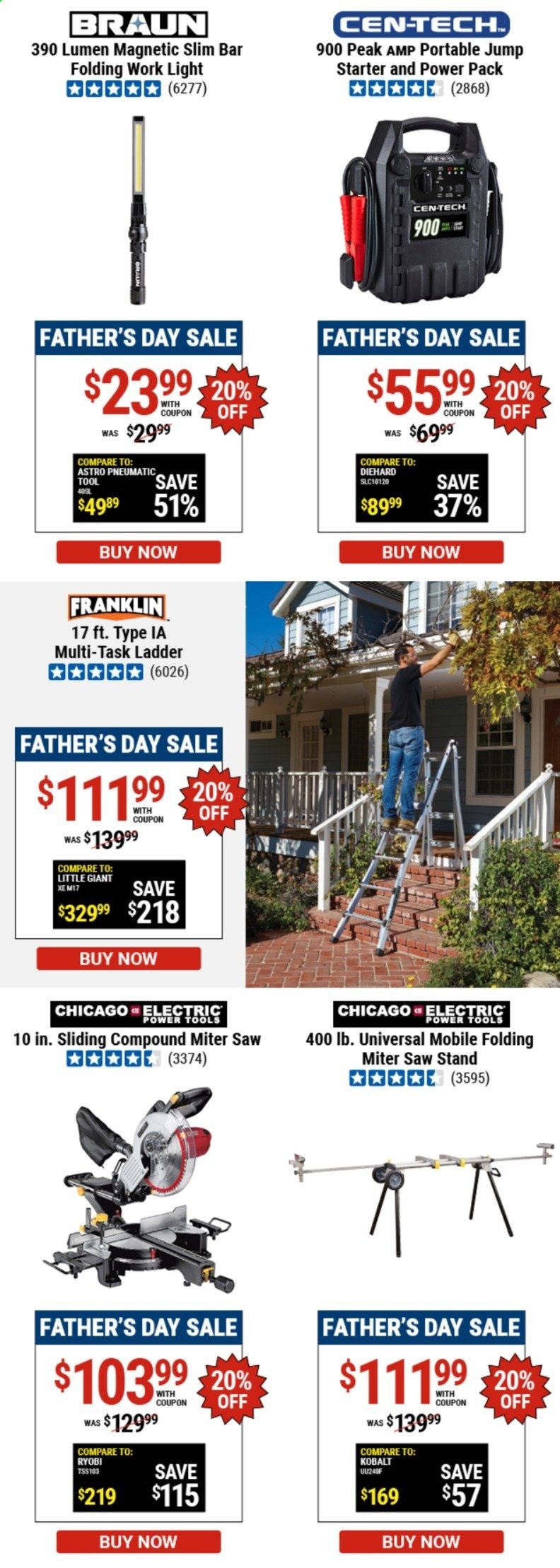 Harbor Freight Weekly Ad Flyer June 14 to June 17