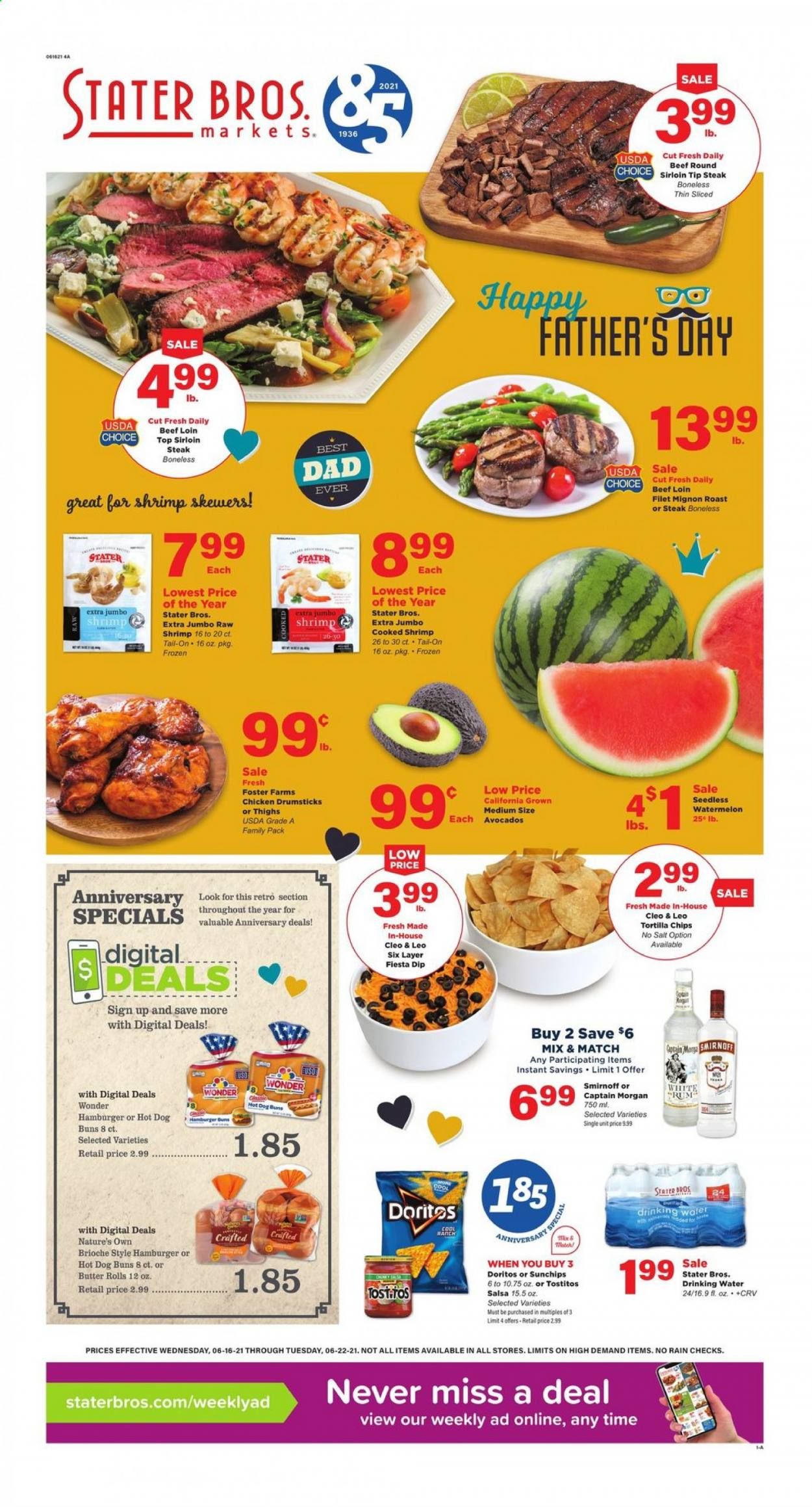 Stater Bros. (CA) Weekly Ad Flyer June 16 to June 22