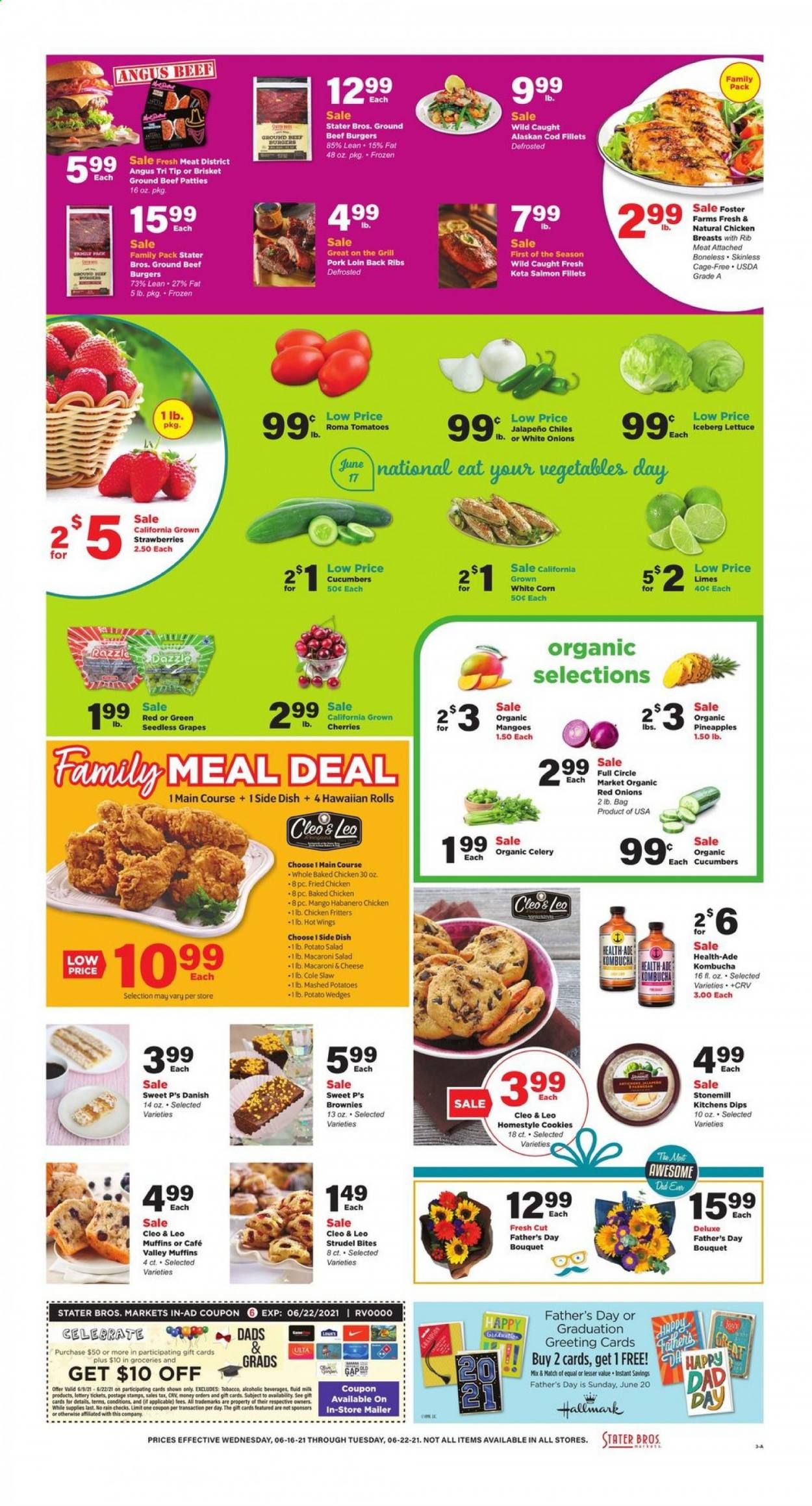 Stater Bros. (CA) Weekly Ad Flyer June 16 to June 22