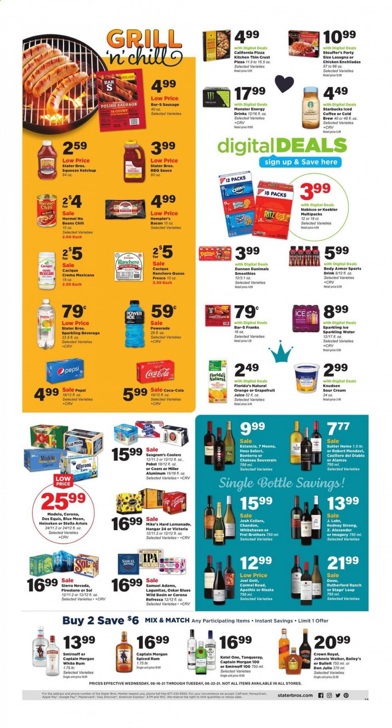 Stater Bros. (CA) Weekly Ad Flyer June 16 to June 22