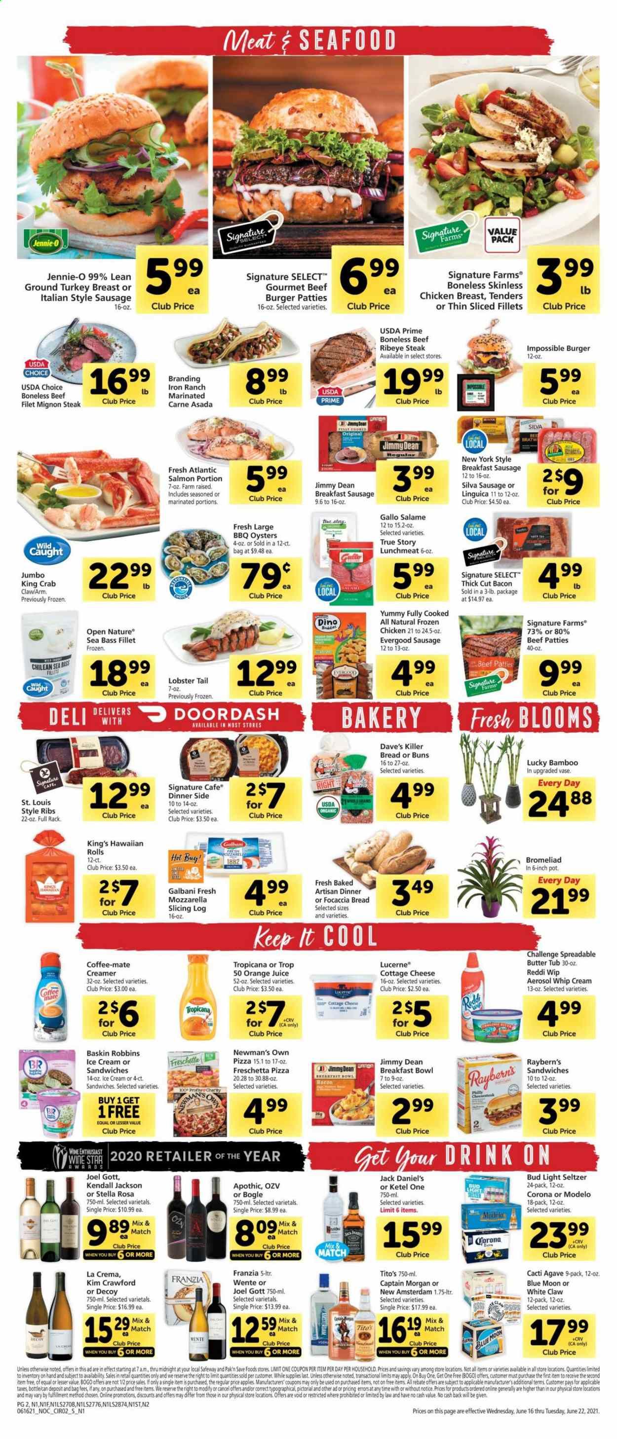 Safeway (AZ, CA, CO, HI, MD, NE, OR, VA, WA) Weekly Ad Flyer June 16 to June 22