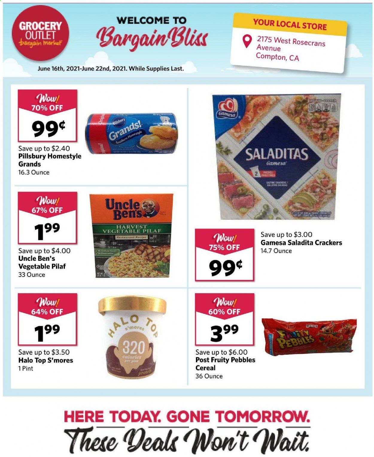 Grocery Outlet (CA, ID, OR, PA, WA) Weekly Ad Flyer June 16 to June 22