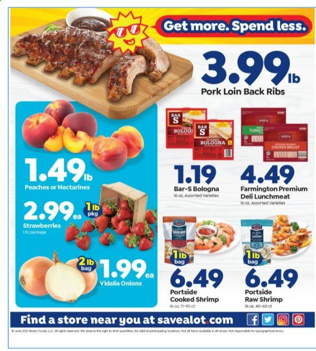 Save a Lot Weekly Ad Flyer June 16 to June 22