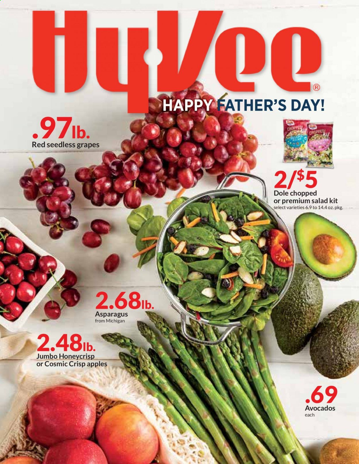Hy-Vee (IA, IL, KS, MO) Weekly Ad Flyer June 16 to June 22