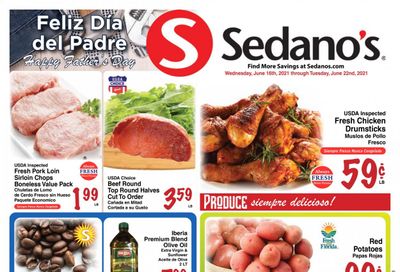 Sedano's (FL) Weekly Ad Flyer June 16 to June 22