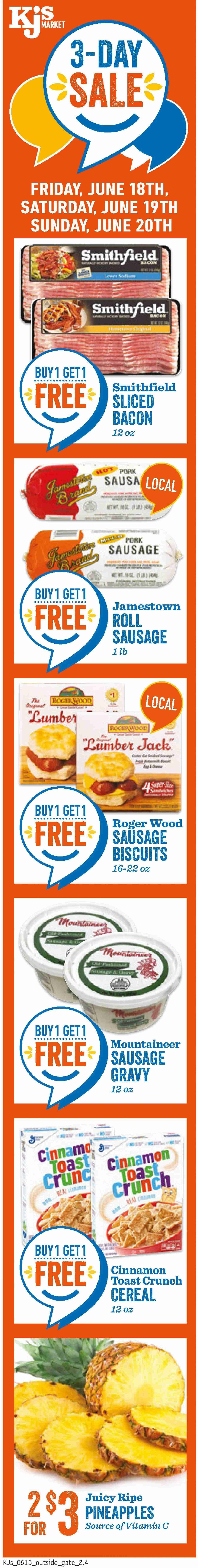 KJ´s Market (GA, SC) Weekly Ad Flyer June 16 to June 22