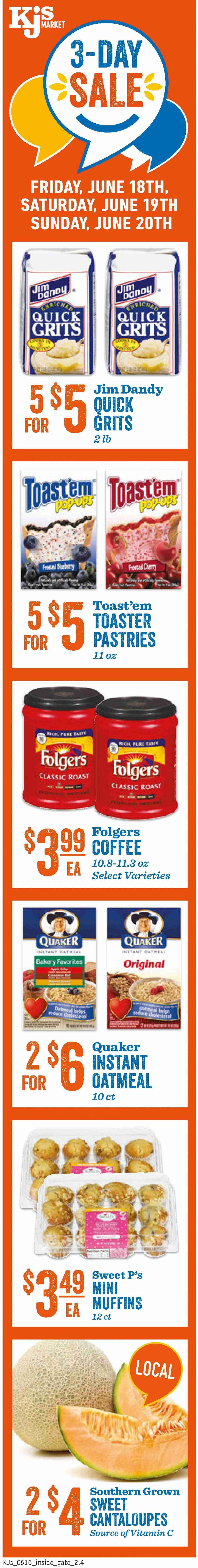 KJ´s Market (GA, SC) Weekly Ad Flyer June 16 to June 22