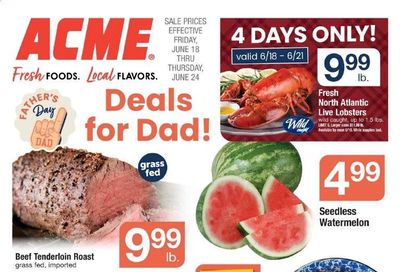 ACME (DE, NJ, NY, PA) Weekly Ad Flyer June 18 to June 24