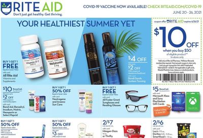 RITE AID Weekly Ad Flyer June 20 to June 26