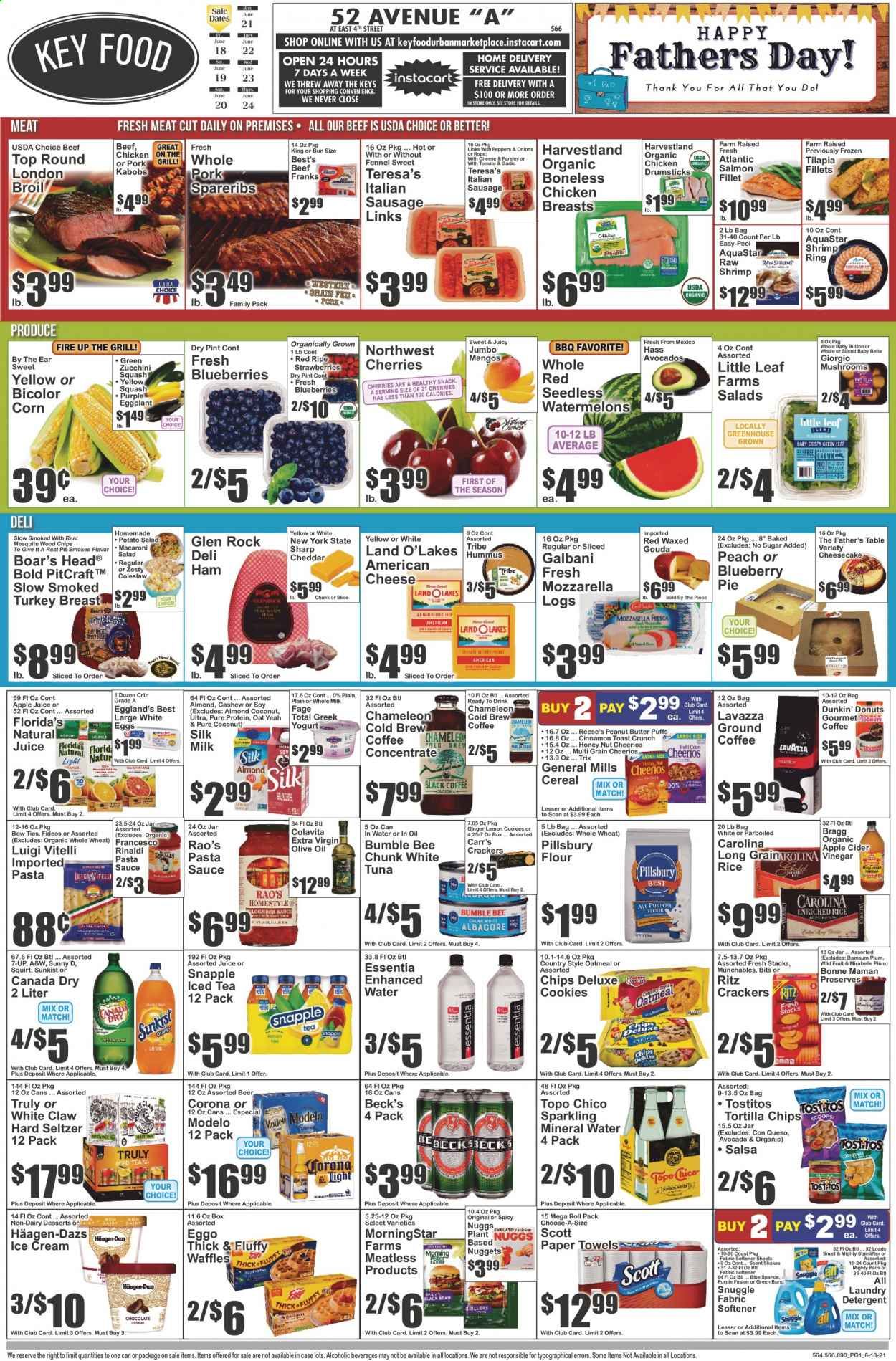 Key Food (NY) Weekly Ad Flyer June 18 to June 24