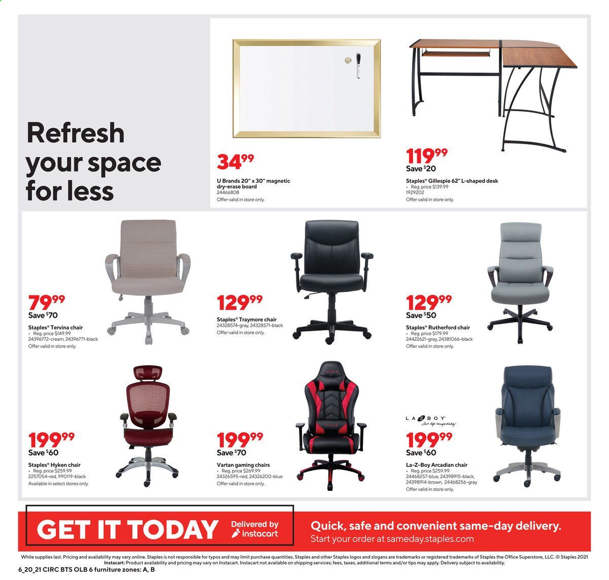 Staples Weekly Ad Flyer June 20 to June 26